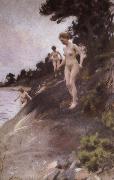 Anders Zorn Unknow work 107 oil on canvas